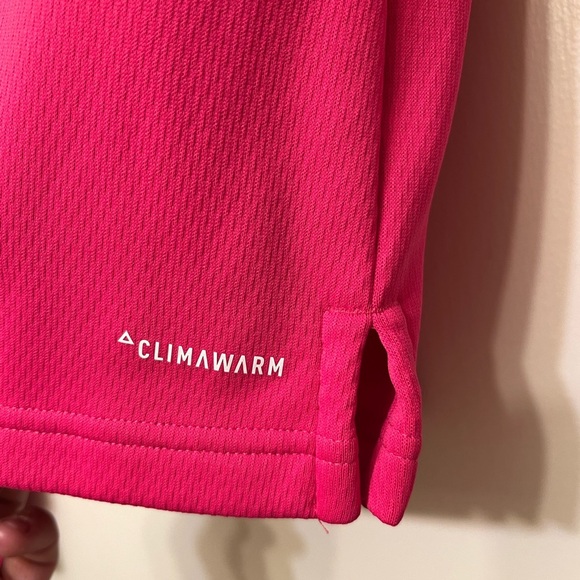 adidas Hot Pink Logo Hoodie, Small - Picture 7 of 8